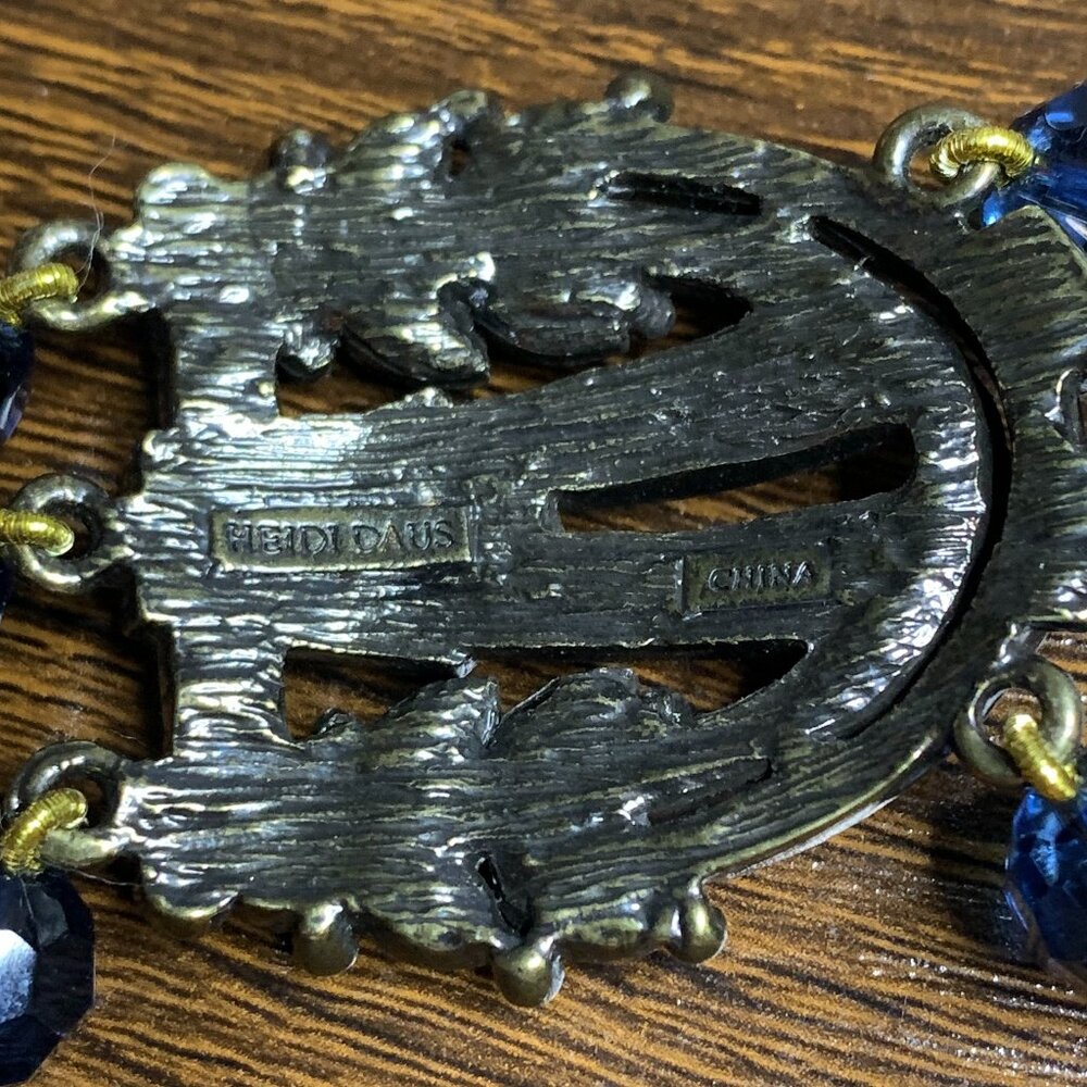 Heidi Daus Blue Beaded Necklace - Picture 9 of 9